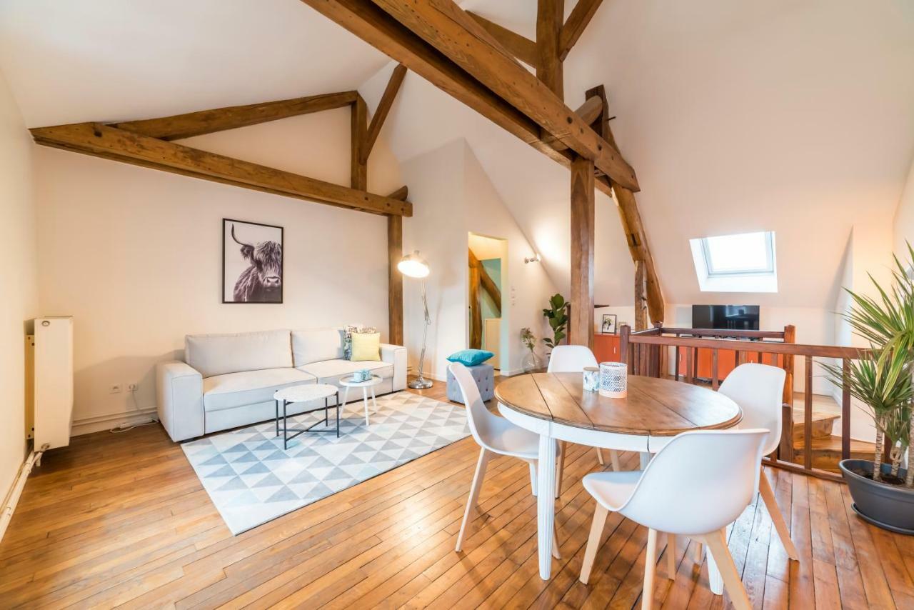 Apartamento Newcenter Duplex Auxerre Exterior foto