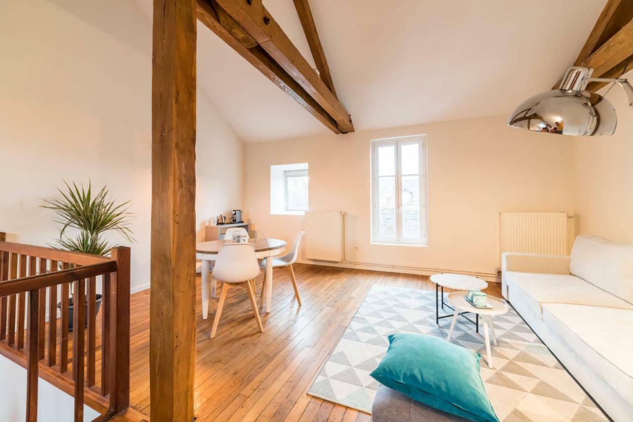 Apartamento Newcenter Duplex Auxerre Exterior foto